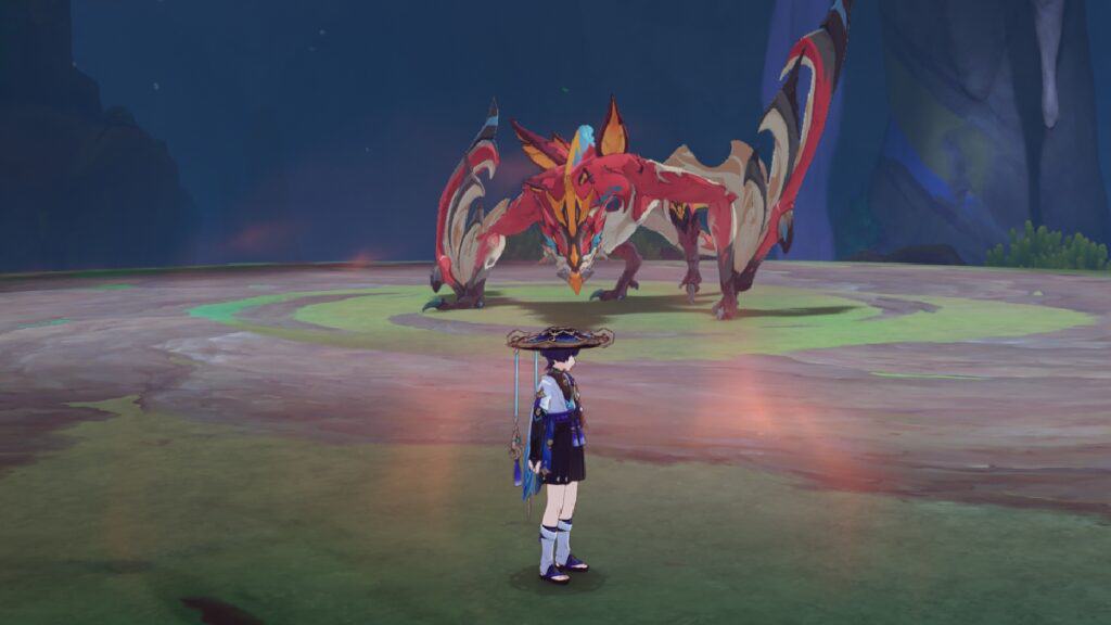 Genshin Goldflame Qucusaur