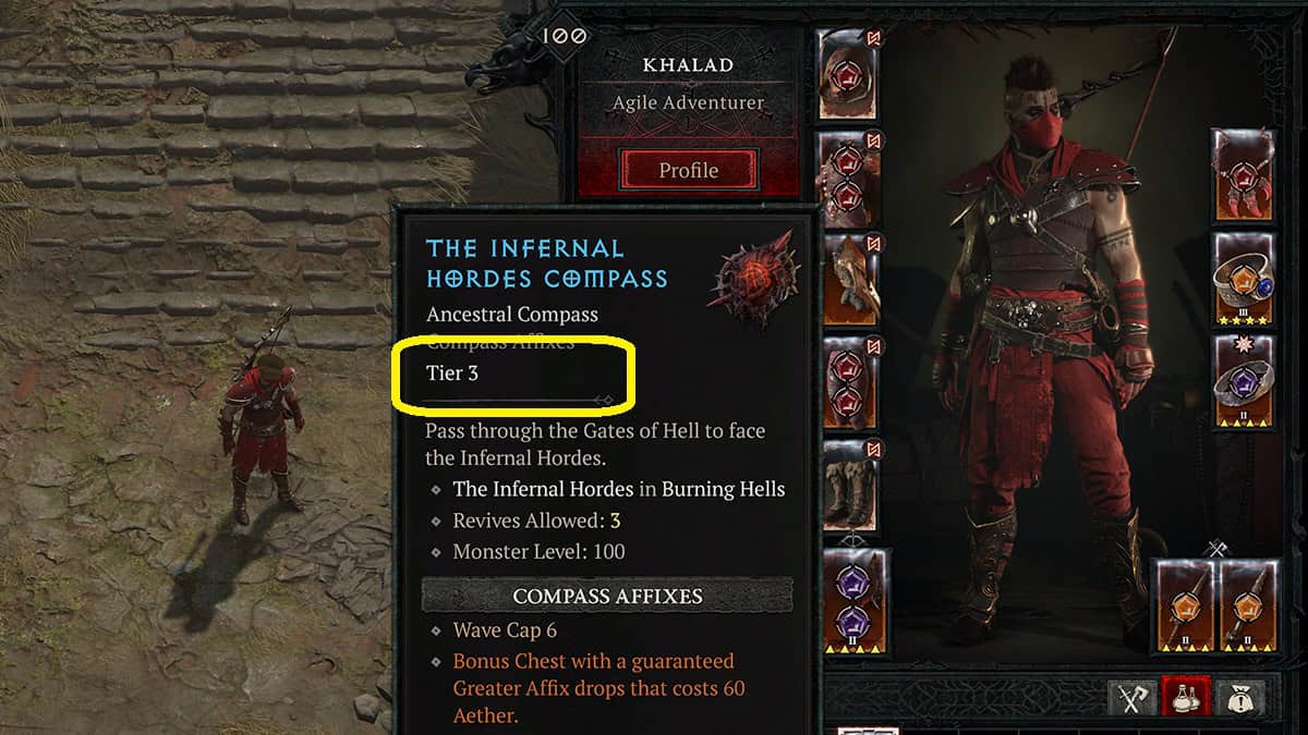 collecting infernal compasses