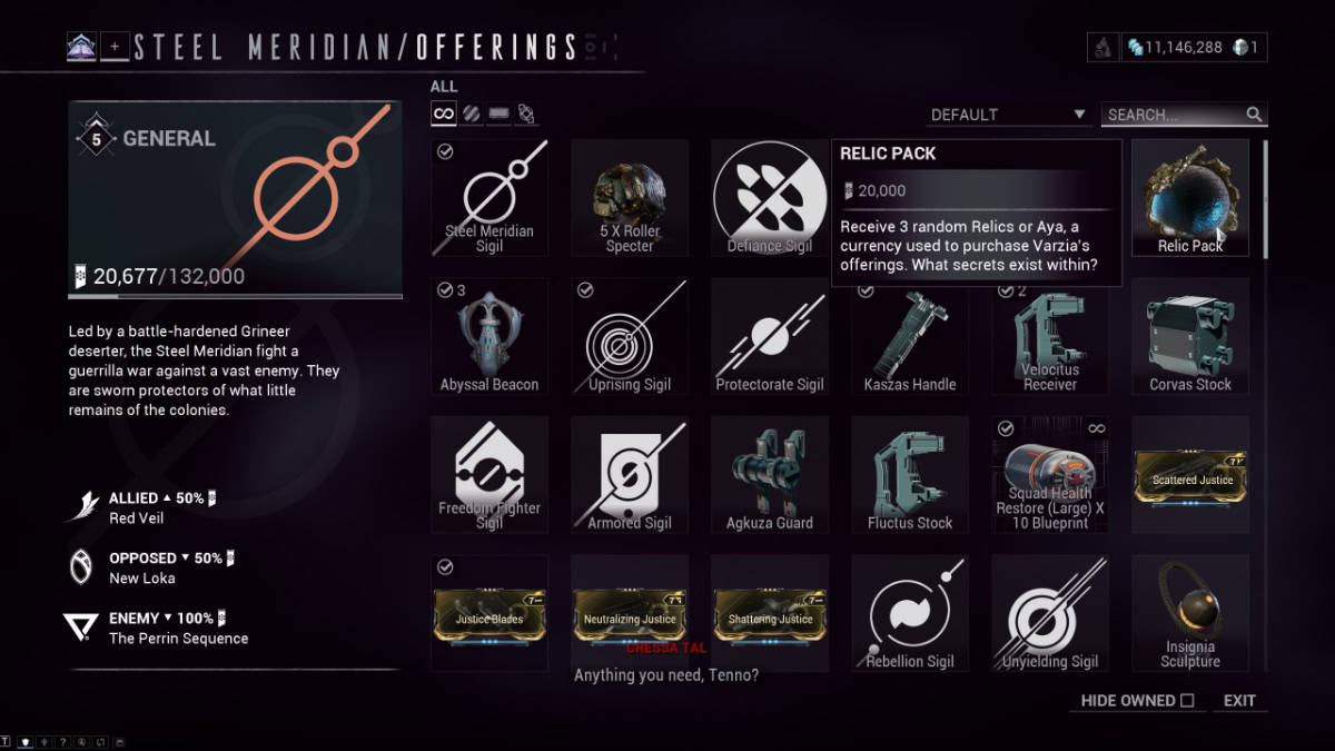 Warframe Relic Packs image