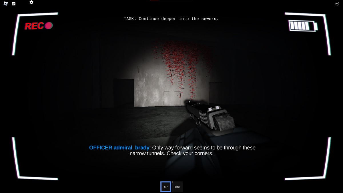 continuing deep into the sewers of paracam