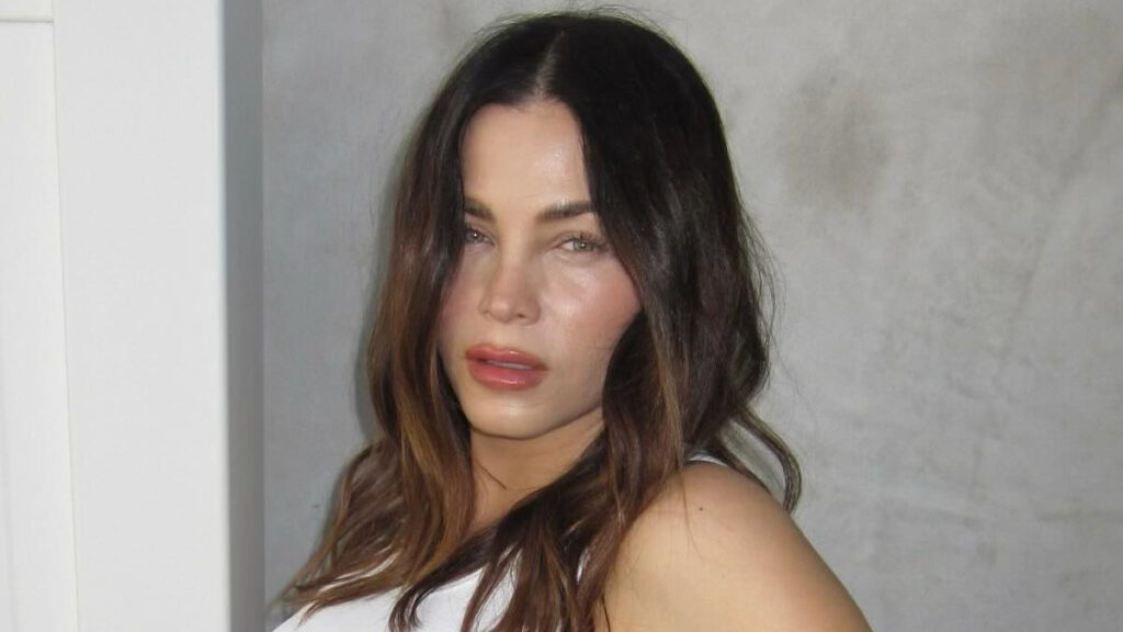 A close-up portrait of Jenna Dewan