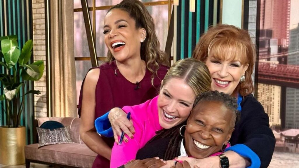 ‘The View’ Joy Behar Under Fire for Exposing Sara Hines’s Secret Love Life on Air: ‘She Needs To Be Fired’ Joy Behar, Sara Haines, Whoopi Goldberg, and Sunny Hostin of "The View"