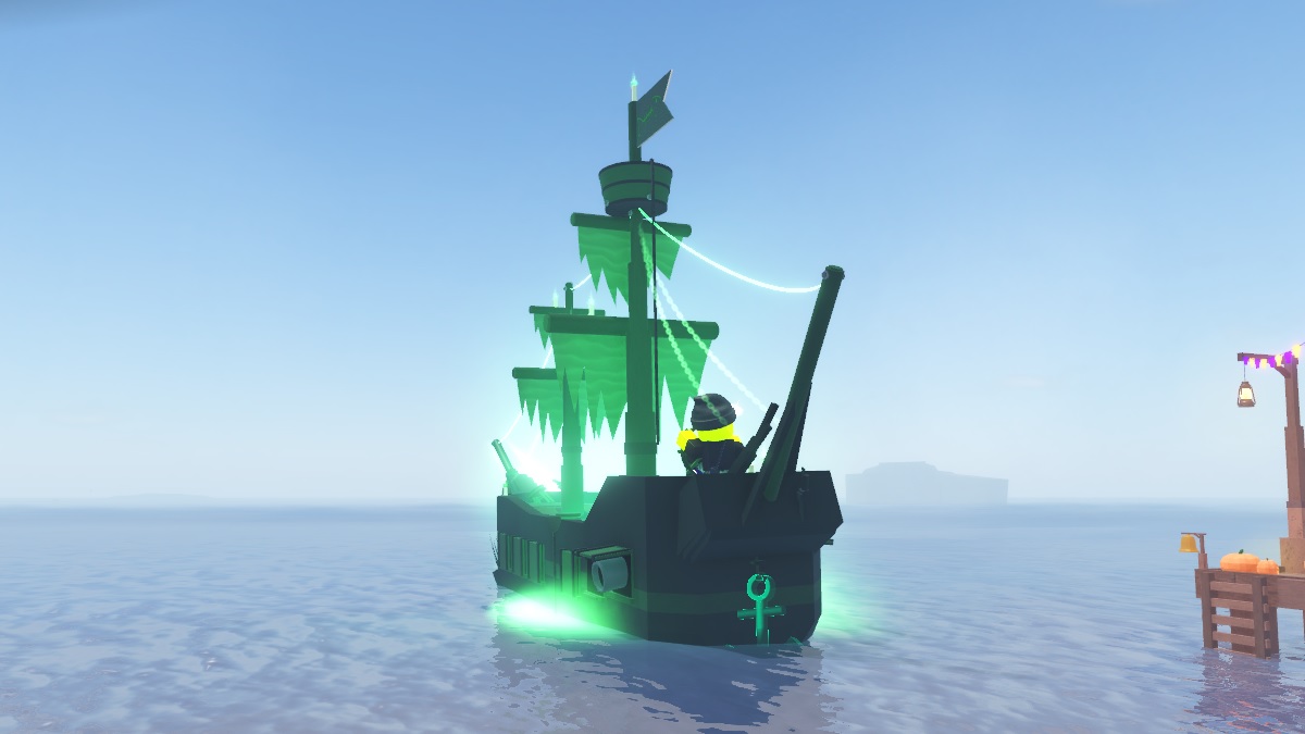 the flying dutchman ship in roblox fisch