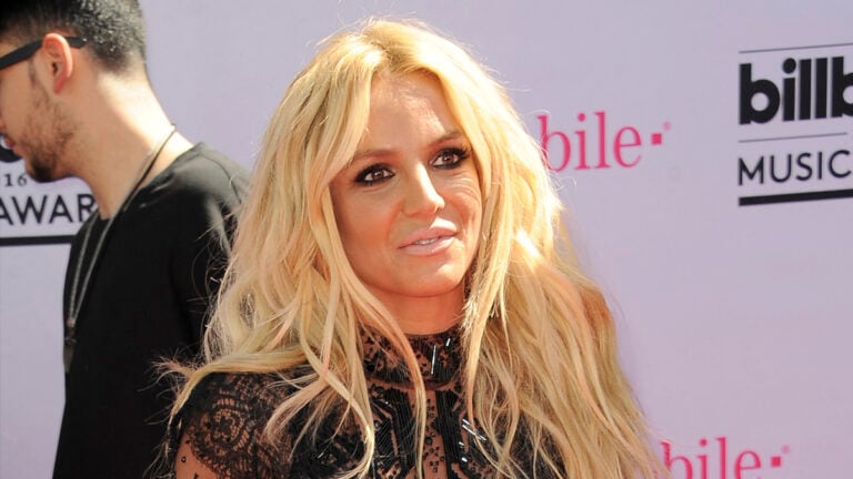 Britney Spears attends the 2016 Billboard Music Awards