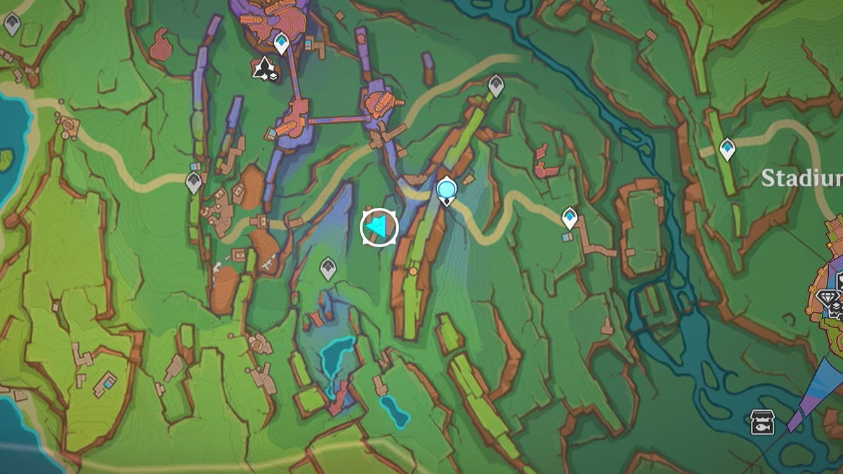 Mamull challenge location.