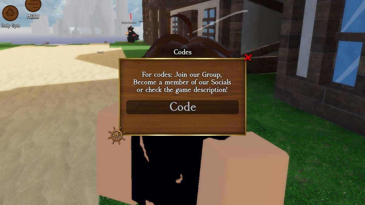 how to redeem roblox codes in arcane seas
