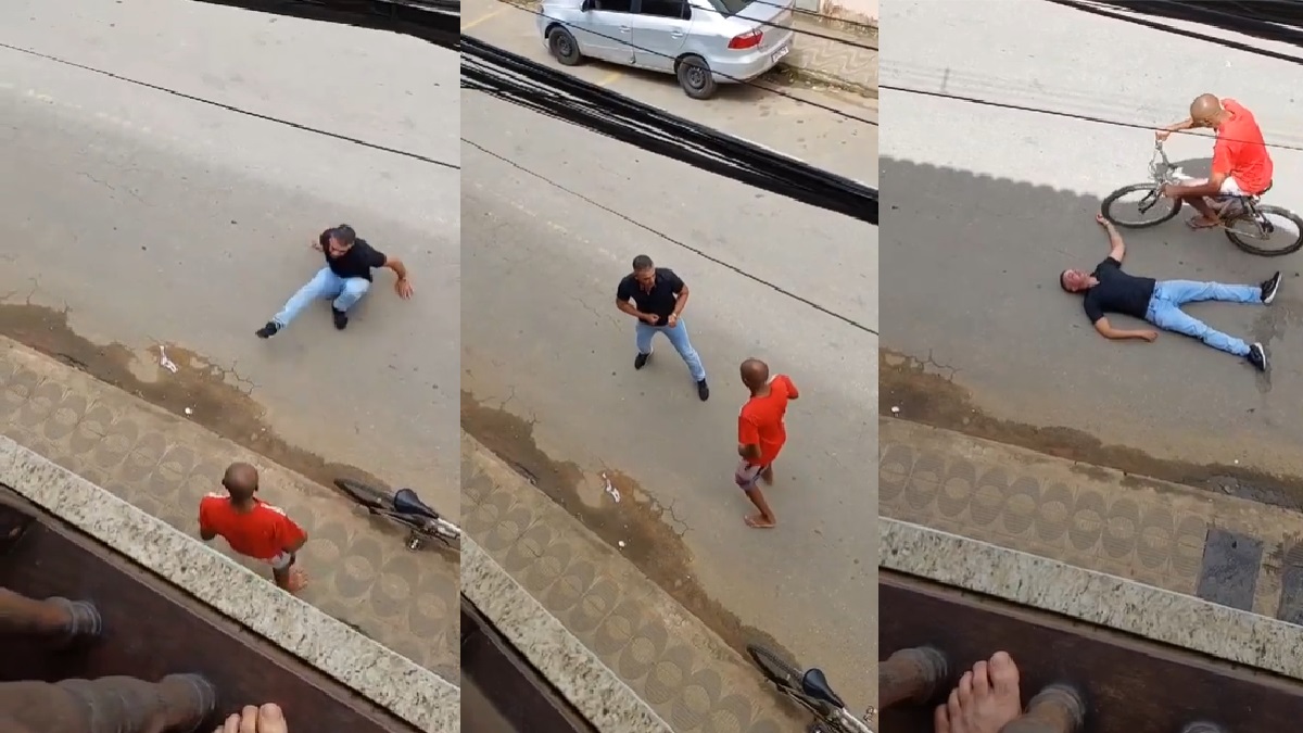 Guy Gets Knocked Out Cold and Run Over by a Bicycle: ‘Time Out, My Shoe Is Untied’