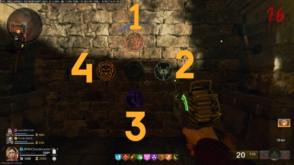 Citadelle des Morts Knights Salute Order