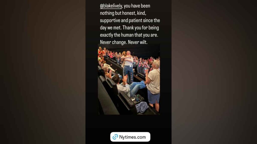 'It Ends With Us' Author Colleen Hoover Instagram Story