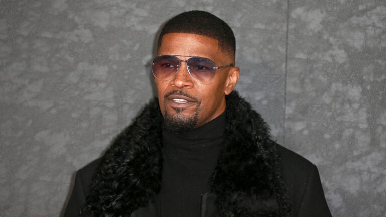 Jamie Foxx at European Premiere of "Creed III"