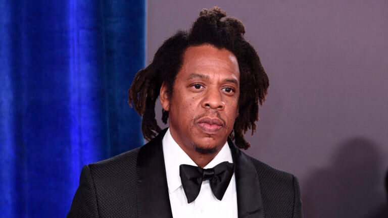 Jay-Z at The Harder They Fall Premiere