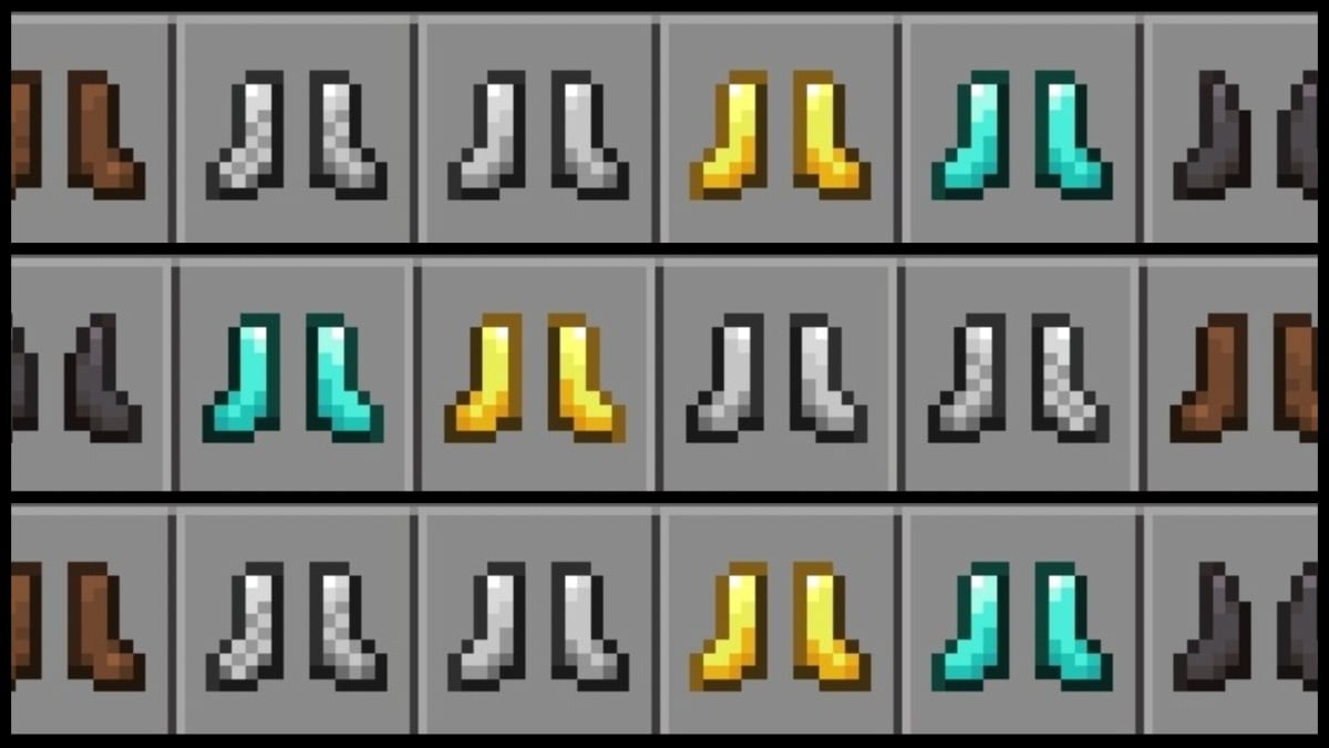 How To Make Boots in Minecraft