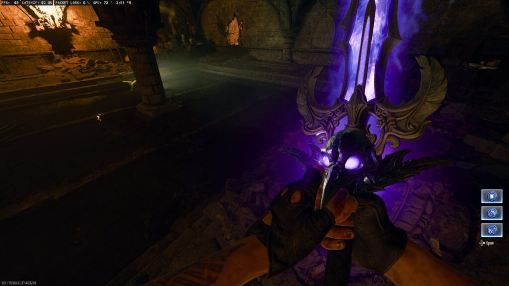 Shadow Raven Sword in Citadelle des Morts