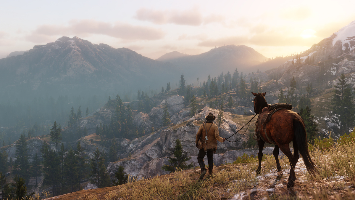 Arthur in Red Dead Redemption 2.