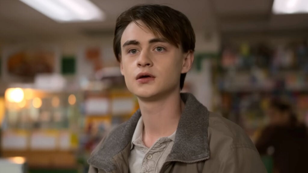 Jaeden Martell in the comedic horror film Y2K.