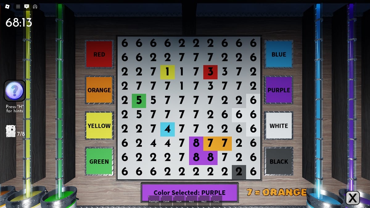 terminal chapter 3 descent beginner mode art room puzzle solution