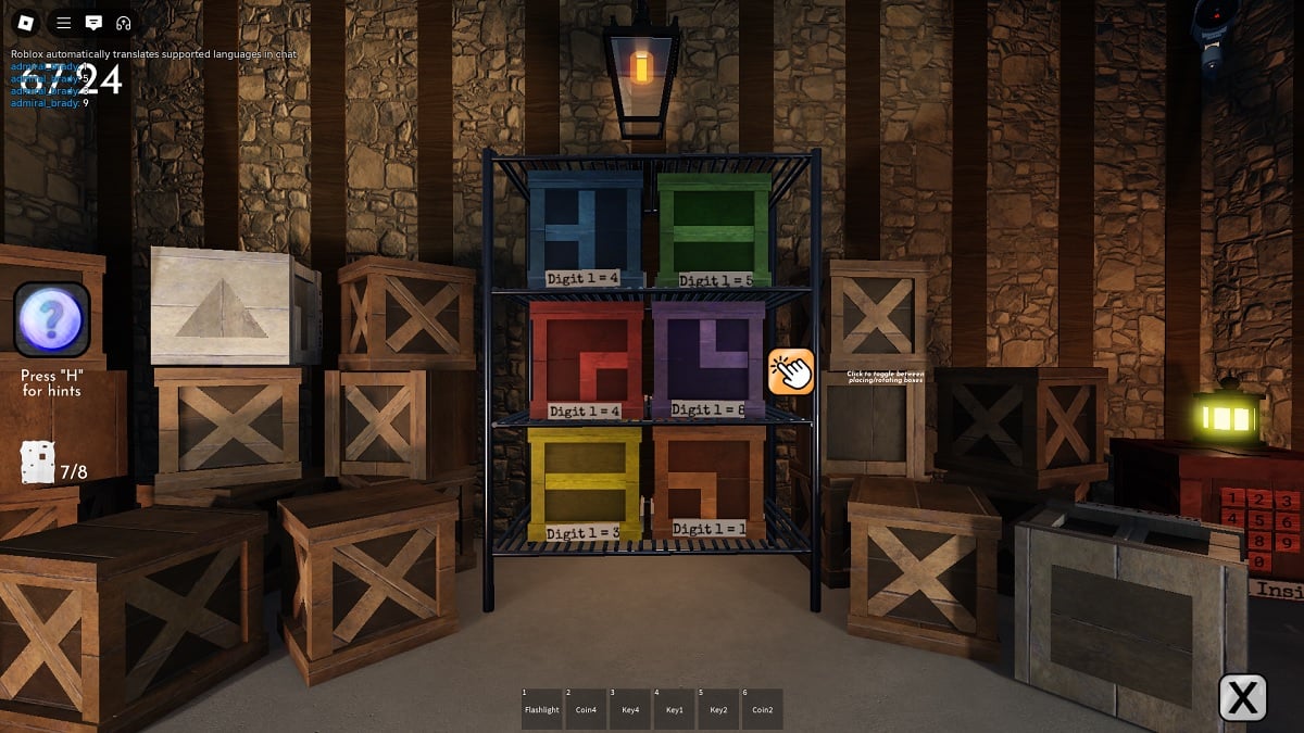 terminal chapter 3 descent beginner mode storage room puzzle solution