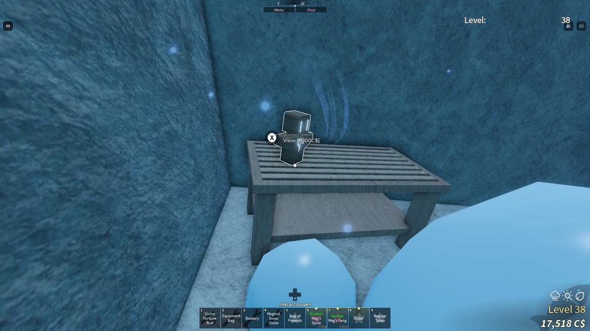 the windset totem in roblox fisch