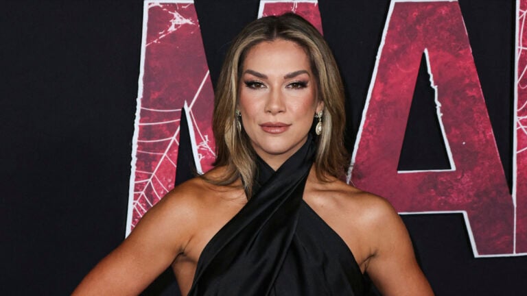Allison Holker attends World Premiere Of Columbia Pictures' 'Madame Web'