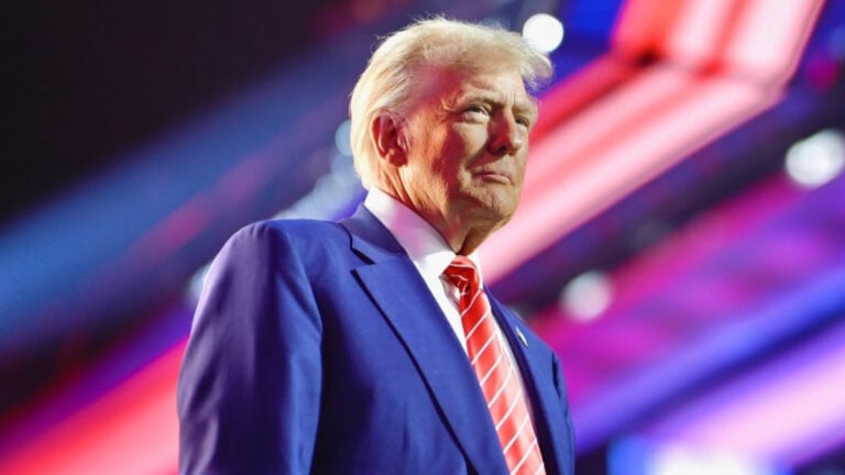 Trump’s Hush Money Victory Sent Me Back to Helldivers 2 Donald Trump poses before an American flag