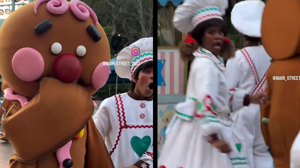 Woman Commits Heinous Crime In Front of a Gingerbread Man During a Parade, ‘Not the Gumdrop Buttons!’ Gingerbread Man Surprised