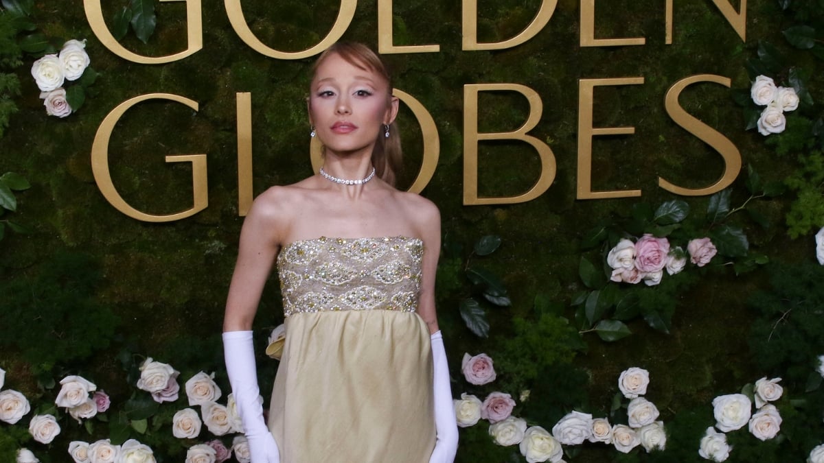 Fans React to Ariana Grande’s ‘Clumsy’ and ‘Insensitive’ Interview At the Golden Globes: ‘That’s a Question For After the Second Bottle of Wine’