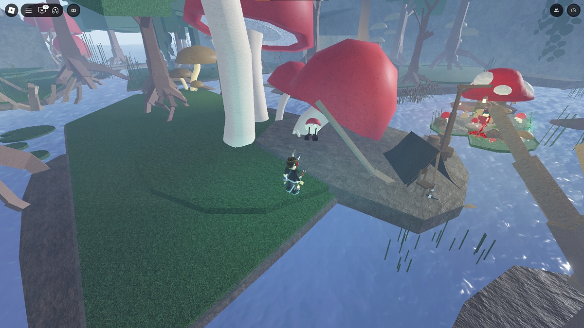 where to find agaric in roblox fisch