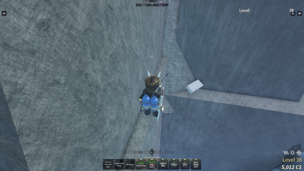 where to find the brick button on roslit volcano for the brick rod