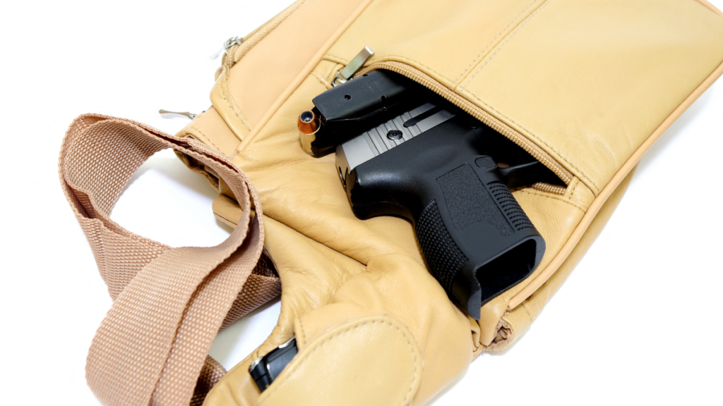 A .45 caliber pistol