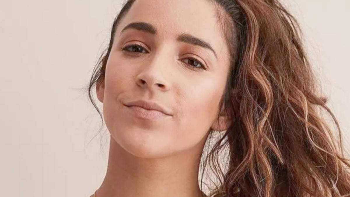Gymnast Aly Raisman Guarantees A ‘Good Morning’ In Short Strapless Dress