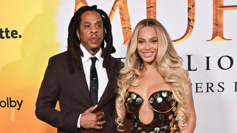 Jay-Z and Beyoncé attend Mufasa: The Lion King Los Angeles Premiere
