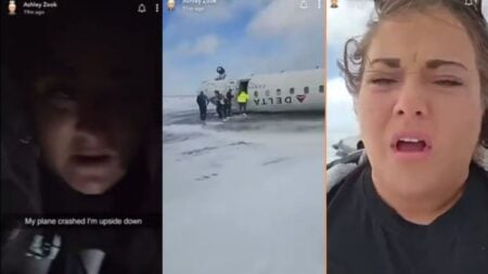 Passenger Aboard Crashed Delta Airlines Plane to Toronto Shares Video Experience 'Apparently Seatbelts Work'