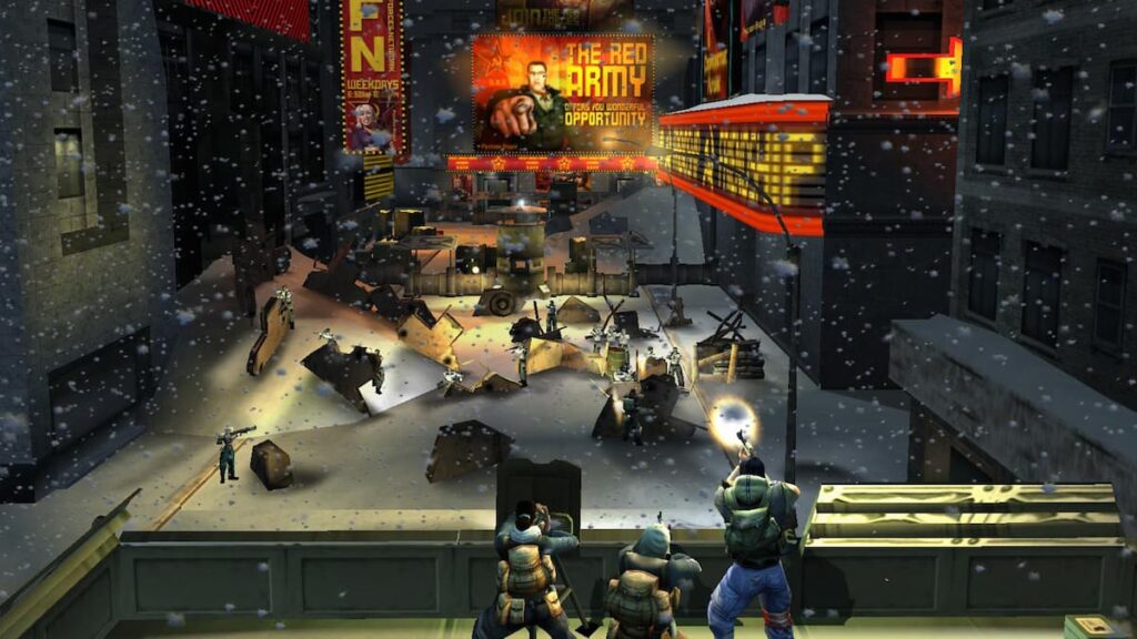 Freedom Fighters battle
