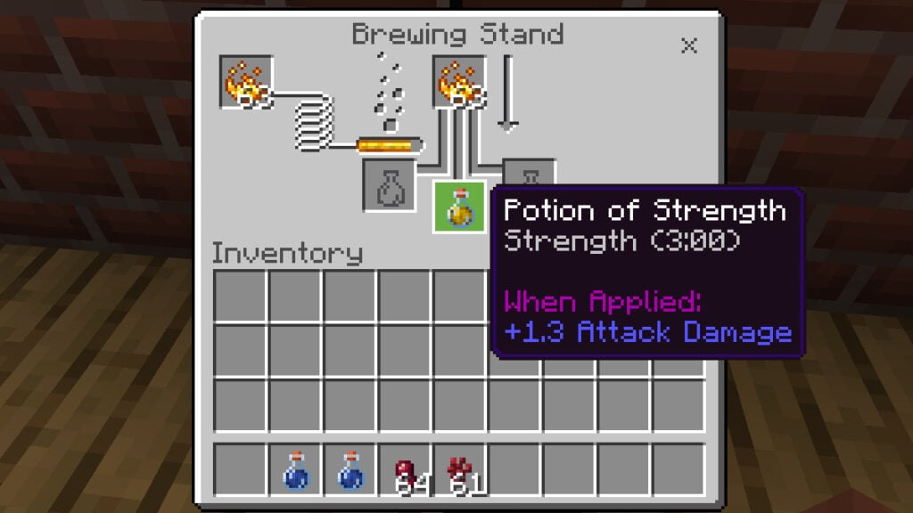 Potions with Positive Effects