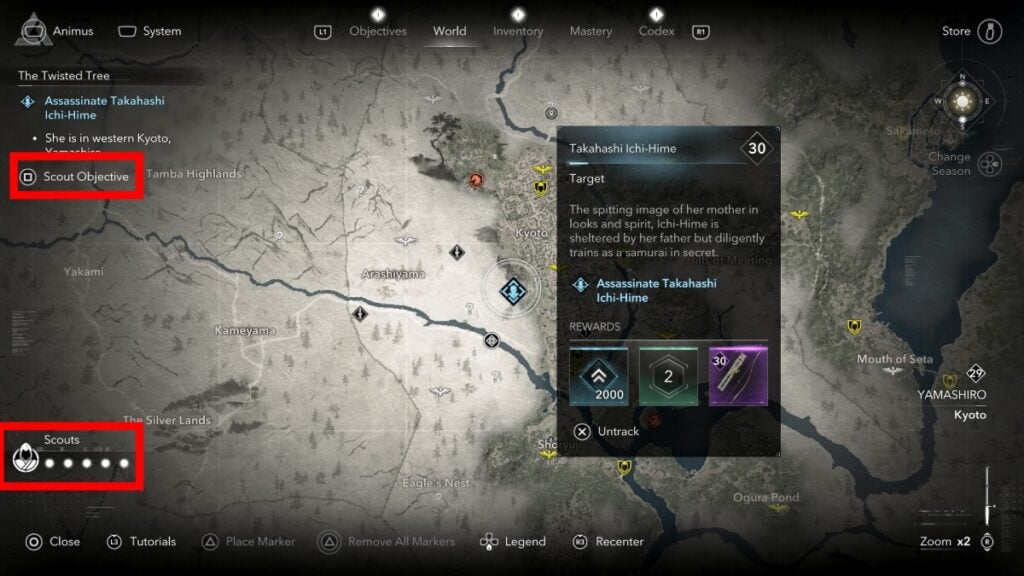 Scouts on the map