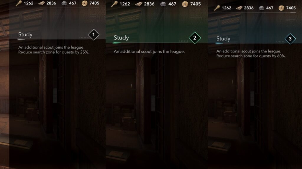 Study Upgrades