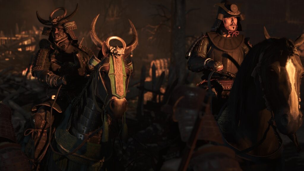 Yasuke and Oda Nobunaga in AC Shadows