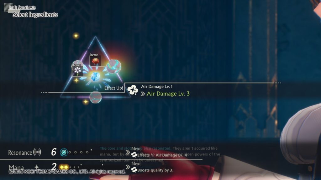 Synthesis Menu