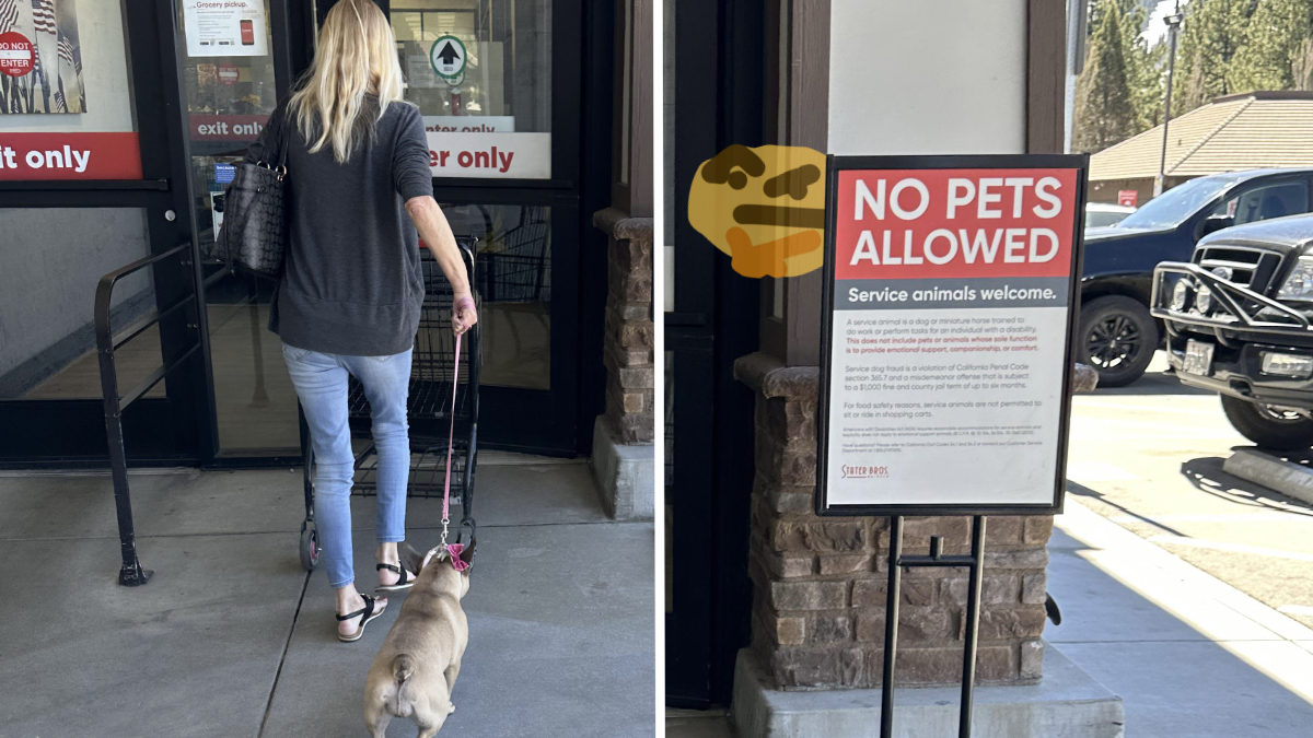 Entitled California Karen Drags Her Dog Into ‘No Pets Allowed’ Store: ‘I’m Literally Only in Here for 5 Mins’