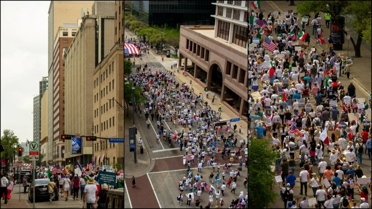 Dallas Photographer Offers New View of Trump Protests: ‘How Is It Not All Over the News??’