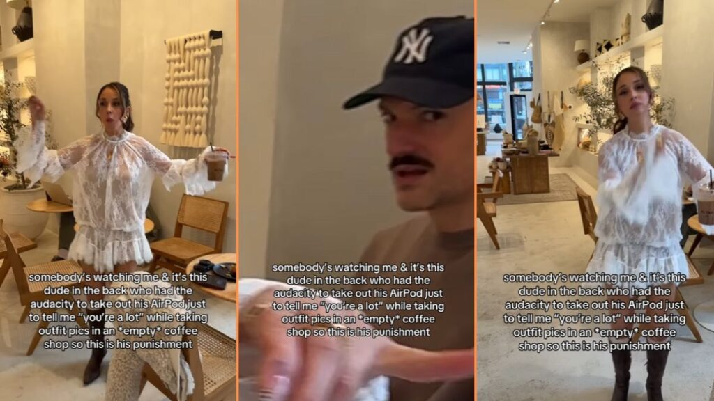 Los Angeles Influencer Doubles Down on Main Character Behavior in Coffee Shop 'Another Cringefluencer'