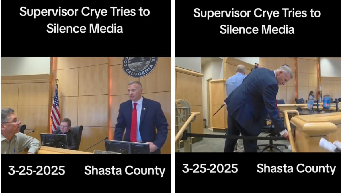 MAGA California County Supervisor ‘Tries to Silence Media’ Calls Sheriff’s Deputy on Journalist: ‘What’s He Needing To Hide?’