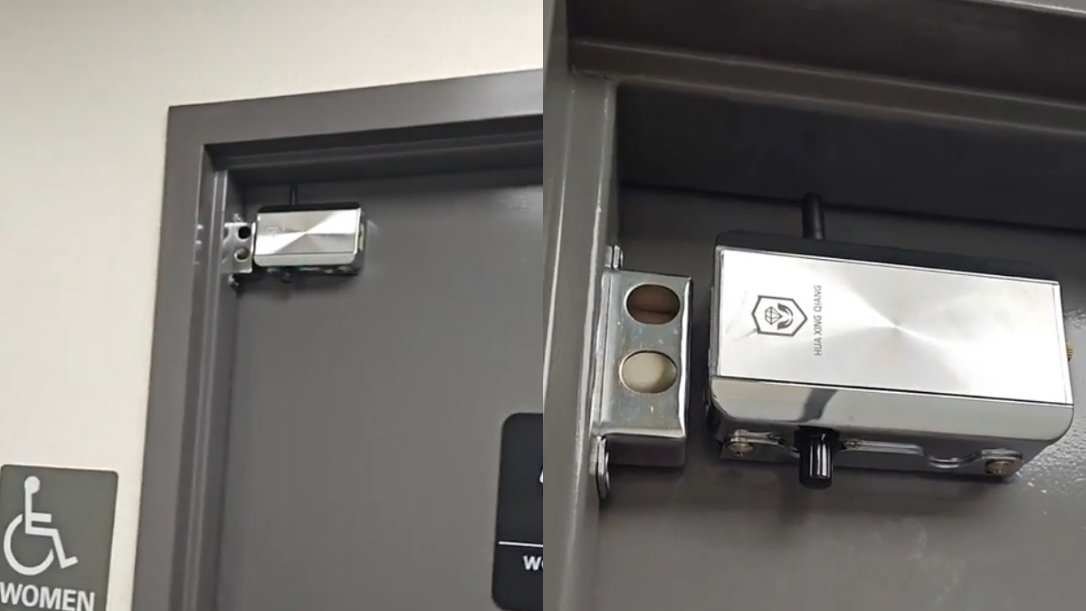 Tiktoker Discovers Disturbing Bathroom Lock at Texas Gas Station: ‘Dollars to Donuts There’s a Camera as Well’