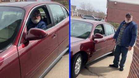 a maga republican harasses a woman at the gas station in nebraska