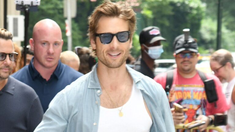 Glen Powell makes an appearance on The View.