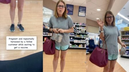 Boomer Anti-vaxxer Harasses Pregnant Woman 'Influenced By Liberalism' At Walgreens In Louisiana: ‘Look What You’re Doing To Your Baby!’