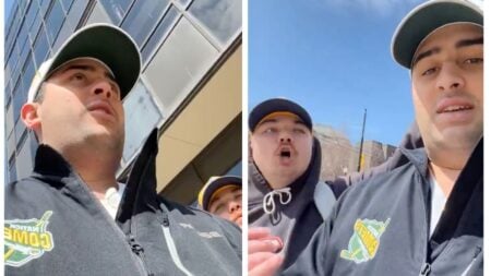 Man Wearing Trump Hat Confronted & Booed off Private University in Massachusetts by Student: 'I Back Up My Community!'