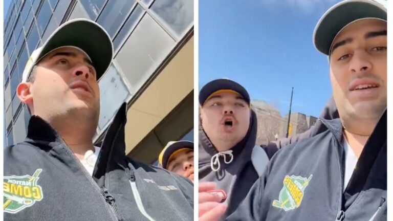 Man Wearing Trump Hat Confronted & Booed off Private University in Massachusetts by Student: 'I Back Up My Community!'
