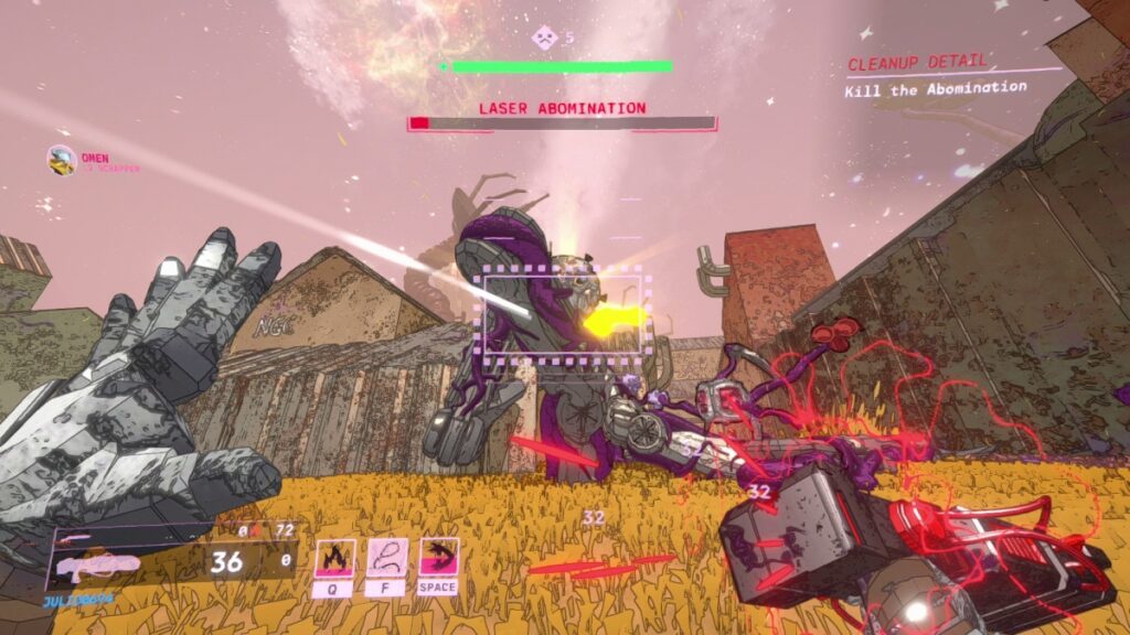 Mycopunk Boss Fight