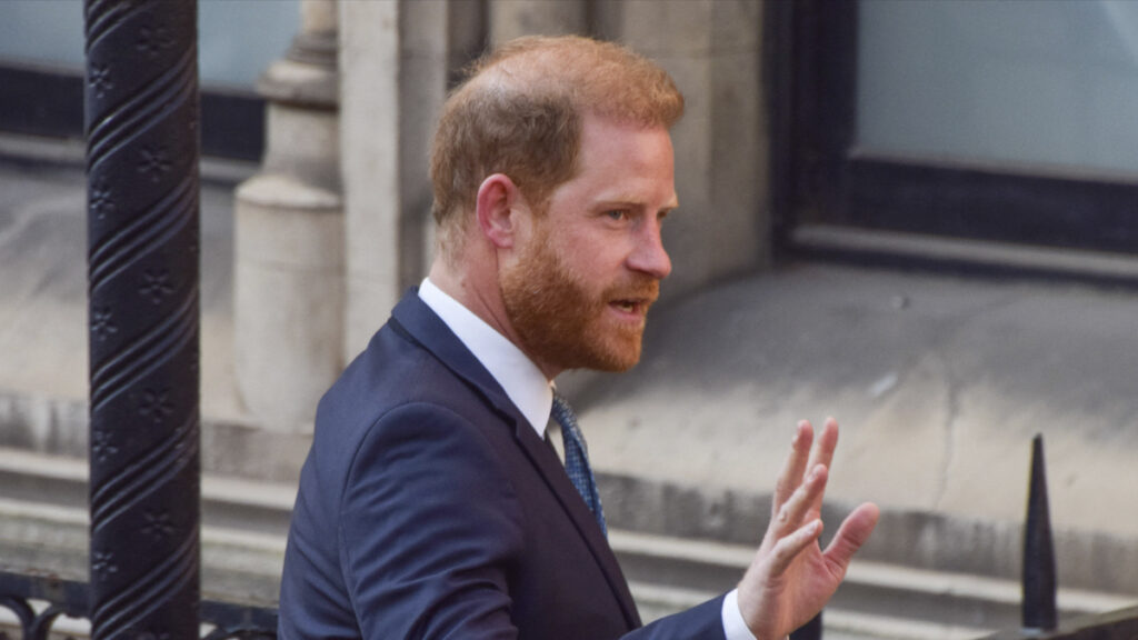 Prince Harry Arrives At The Royal Courts Of Justice